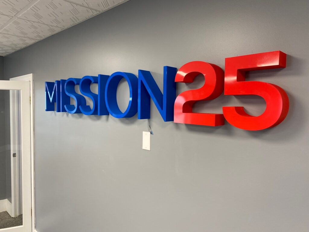 Foyer Sign / Raised Letter Signage