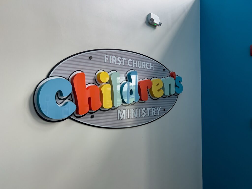 Foyer Sign / Church Signage / Raised Letter Sign